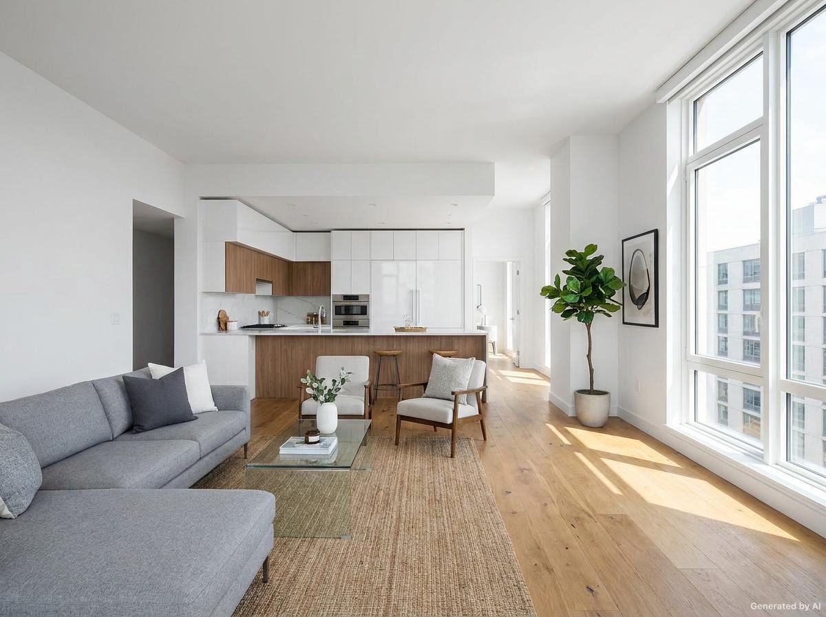 Şişli'de komple modernizasyonu tamamlanan daire
